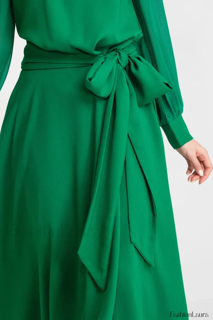 Magdalen Elegant Midi Dress