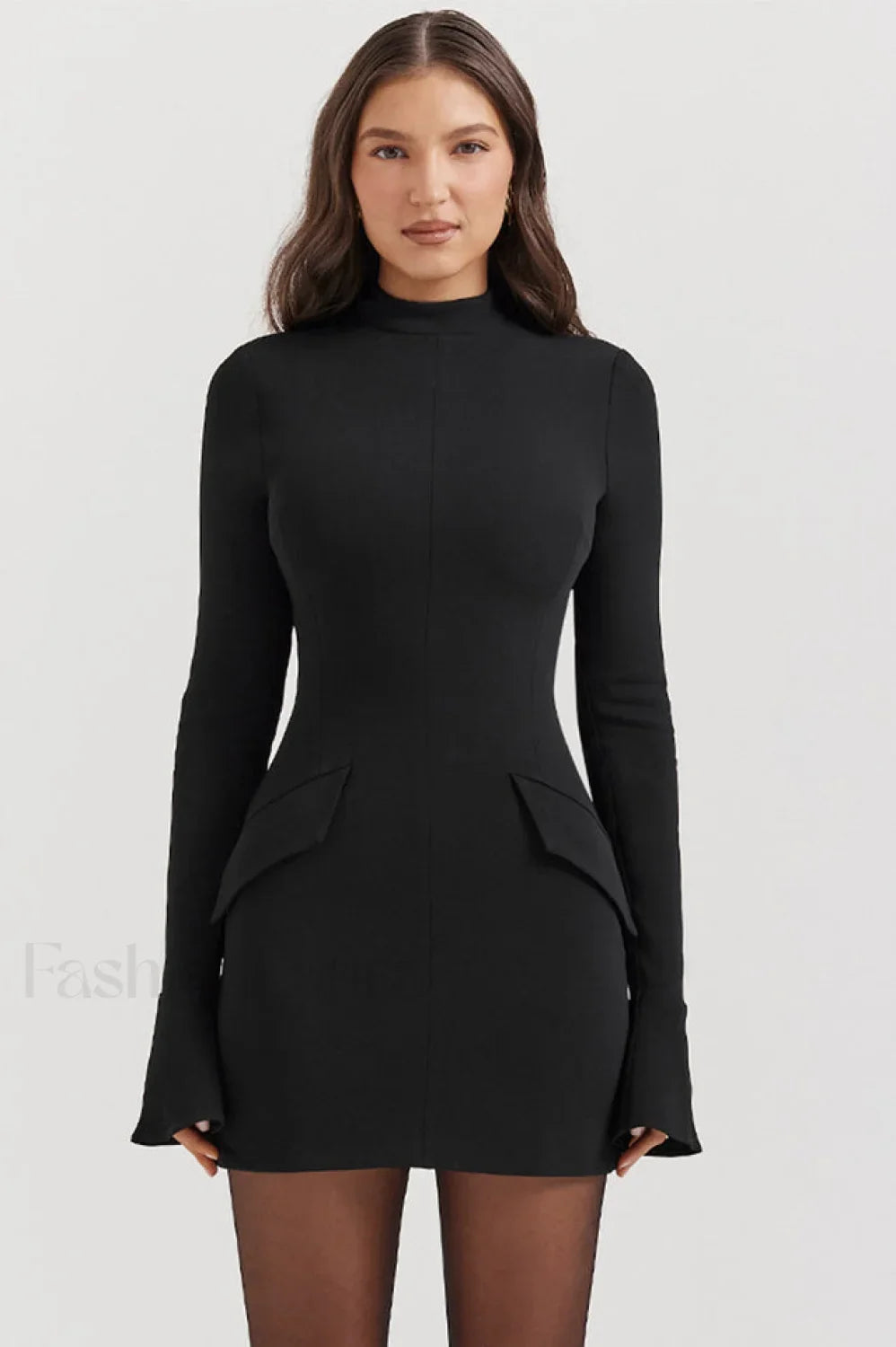 Mahalia Navy Stylish Mini Dress