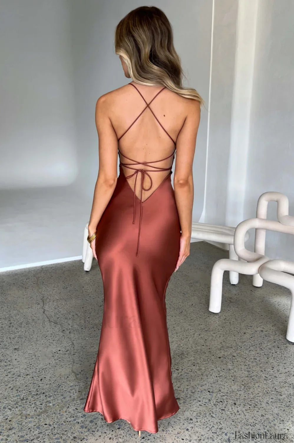 Malika Elegant Maxi Dress