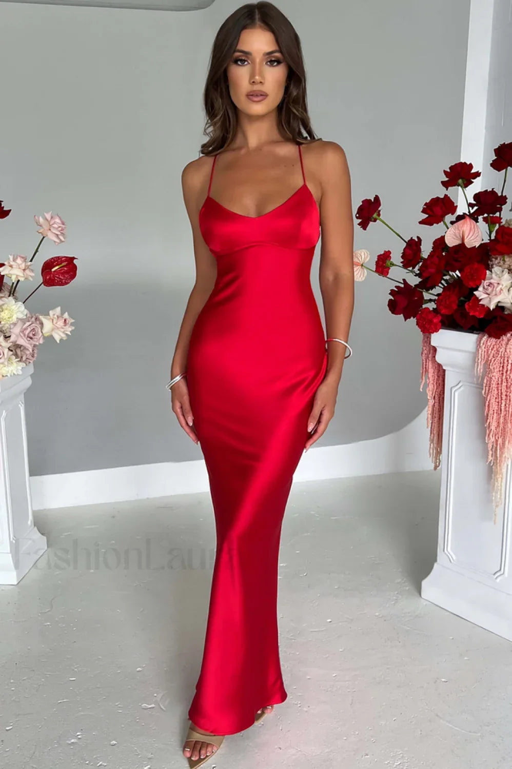 Malika Elegant Maxi Dress