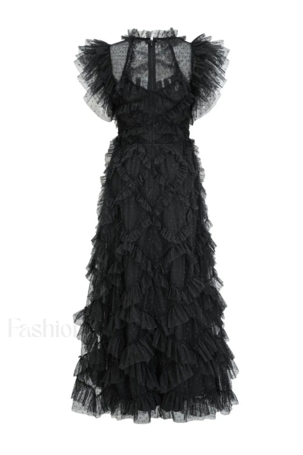 Maxine Floral Embroidery Charming Sleeveless Maxi Dress