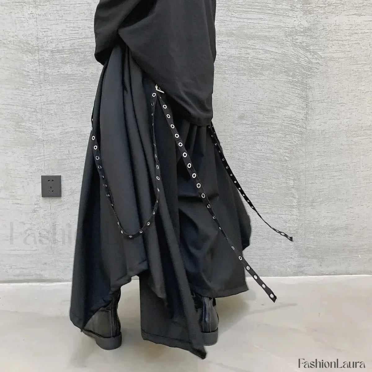 Men’s Ribbon Dark Pants for Halloween