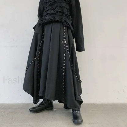 Men’s Ribbon Dark Pants for Halloween