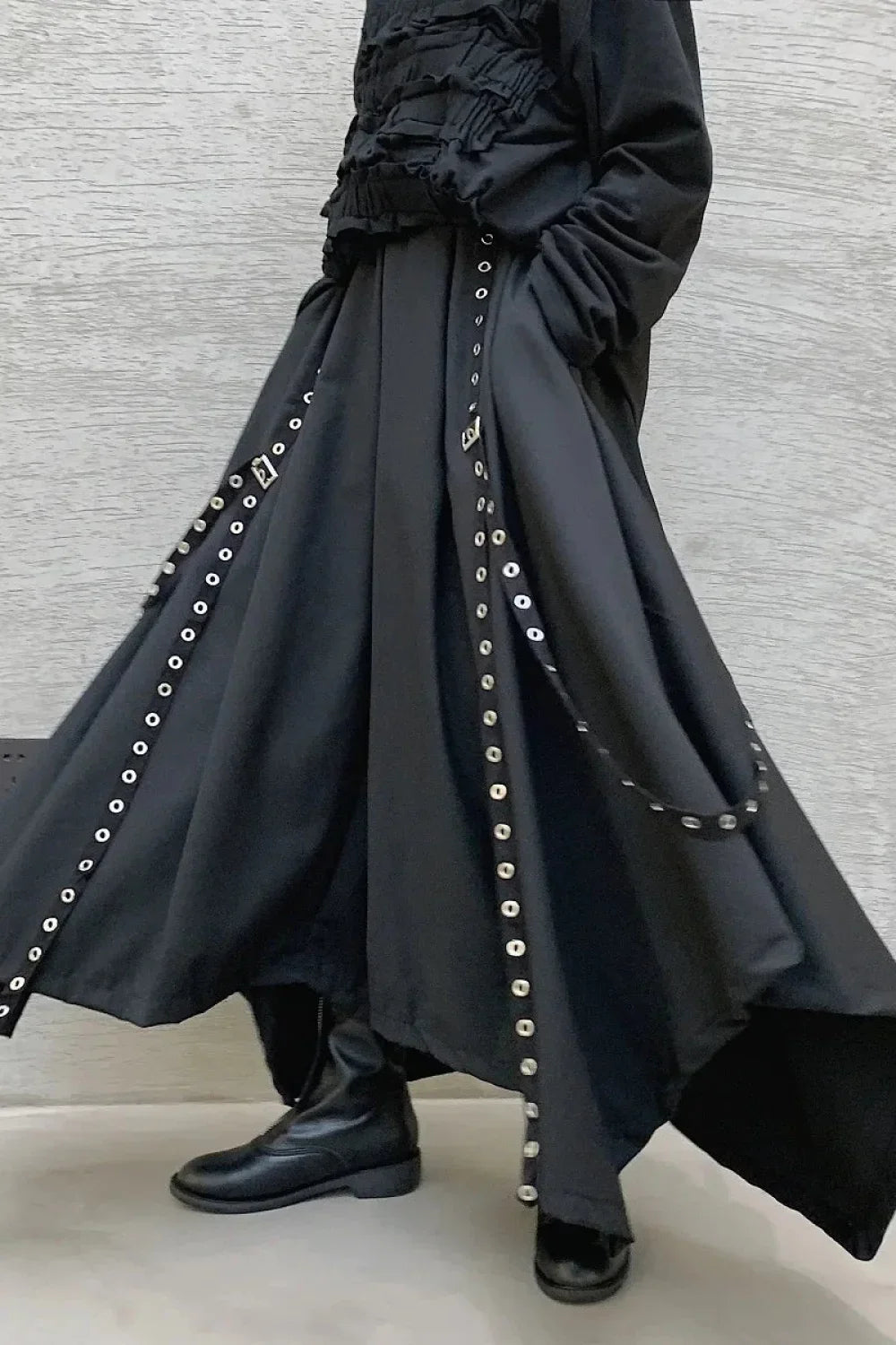Men’s Ribbon Dark Pants for Halloween