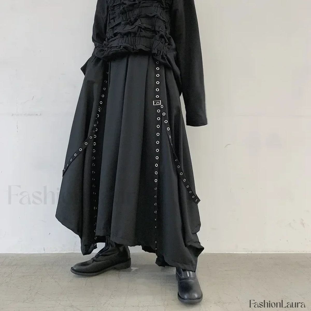 Men’s Ribbon Dark Pants for Halloween