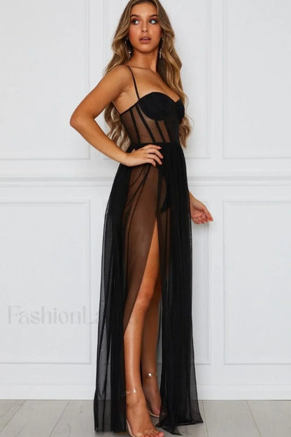 Modern Muse Stylish Maxi Dress