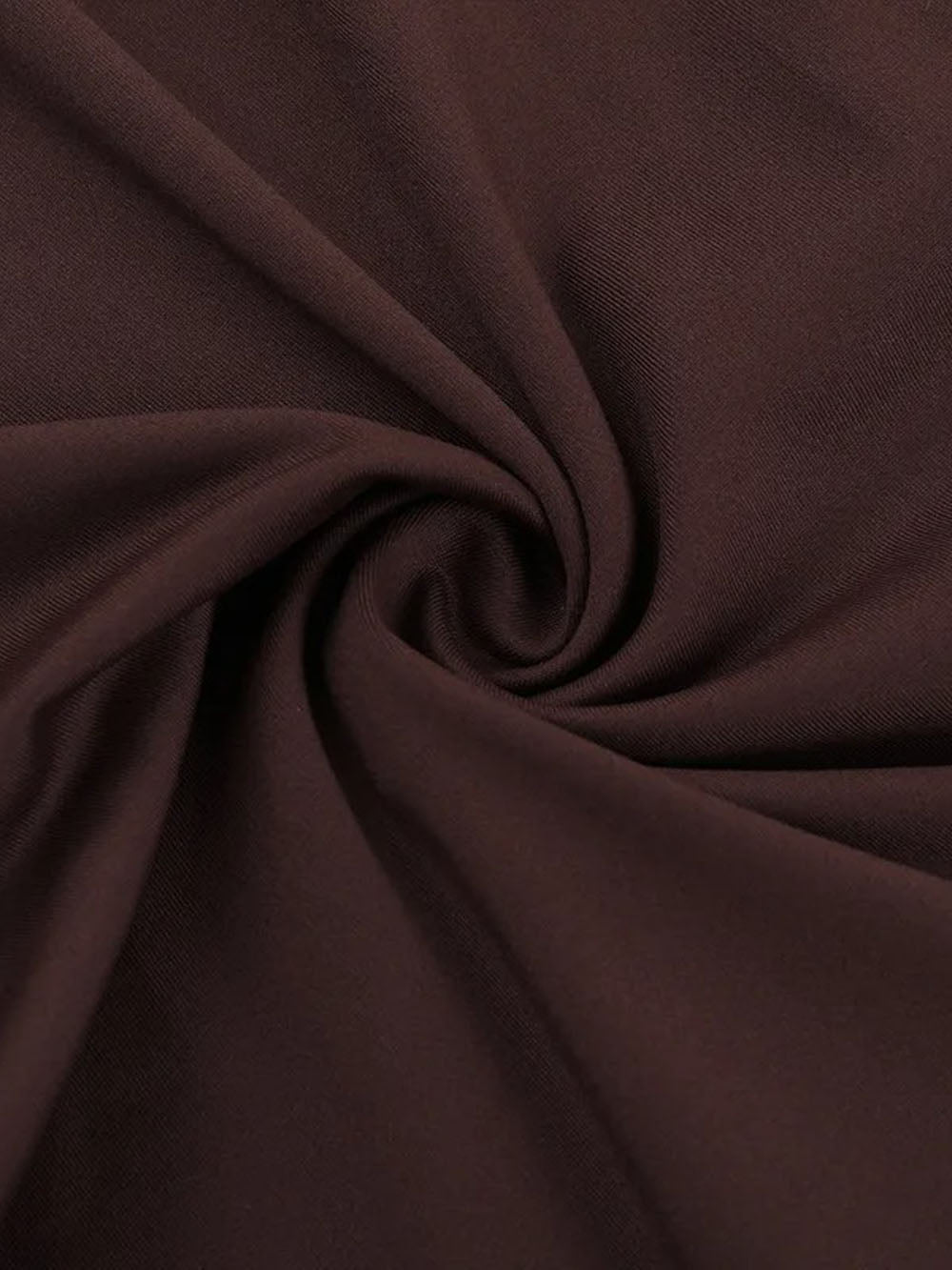 Brown Halter Neck Deep V-Neck Ring Waist Cut Out Bodycon Maxi Dress