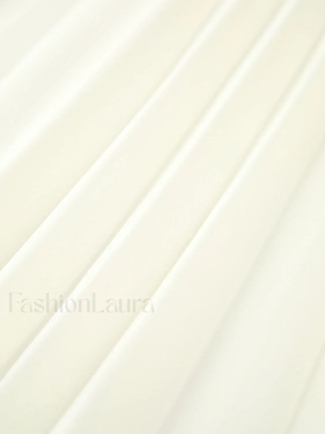 Patchwork Asymmetrical Pleated Buttoned Midi Skirt