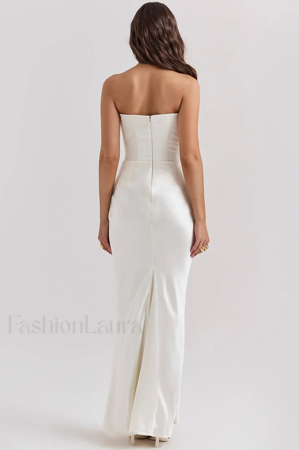 Persephone Off Stylish Shoulder Bustier Maxi Dress
