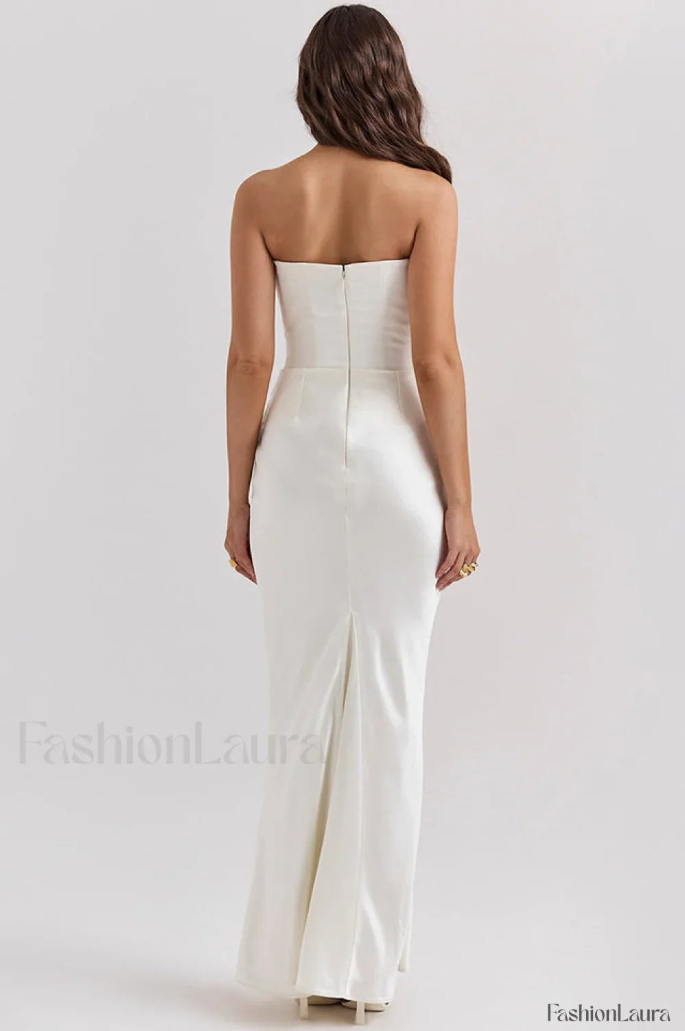 Persephone Off Stylish Shoulder Bustier Maxi Dress