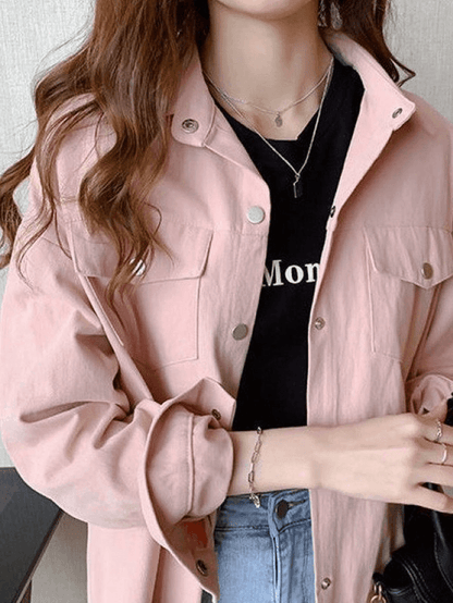 Pleated Long Sleeve Blouse