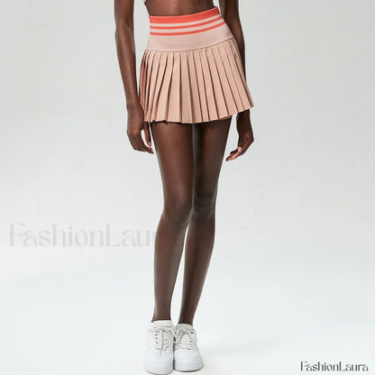 Pleated Tennis High Waist Sport Skirt