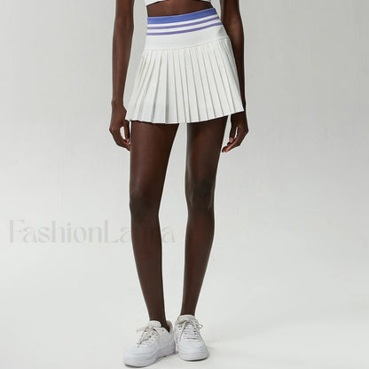 Pleated Tennis High Waist Sport Skirt