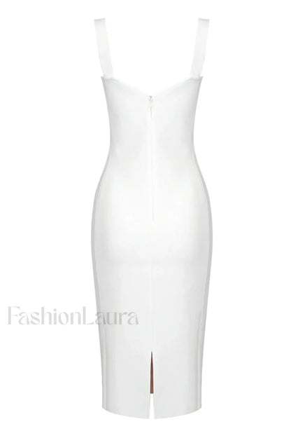 Poem Sling Stylish Dress With Lace