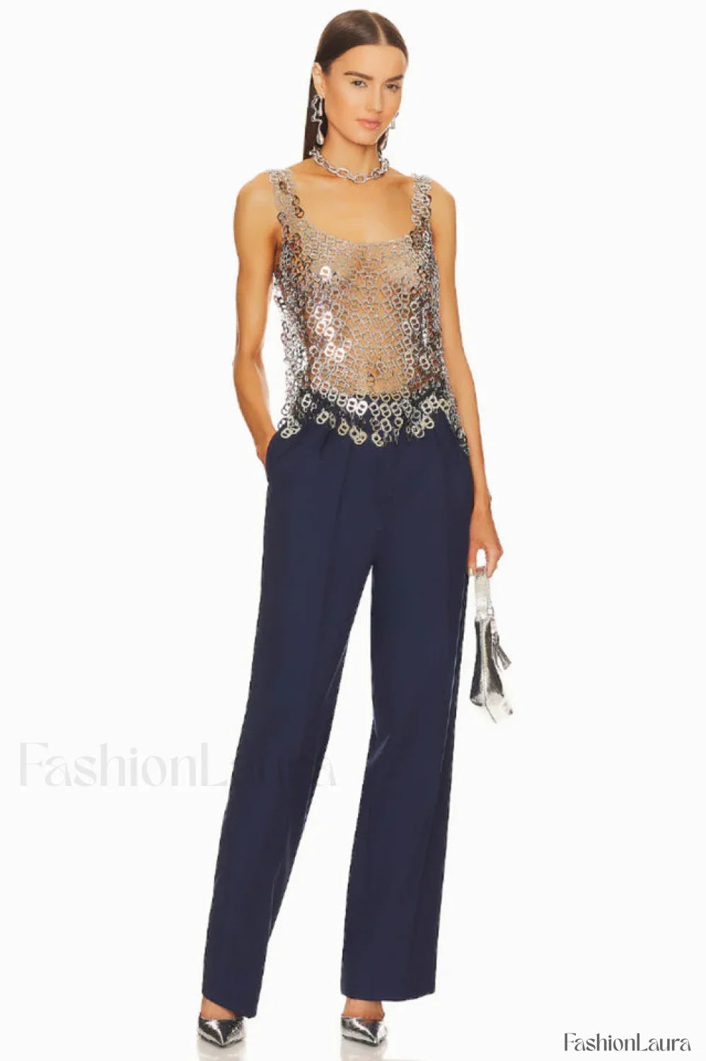 Rein Can-Tab Stylish Chainmail Top
