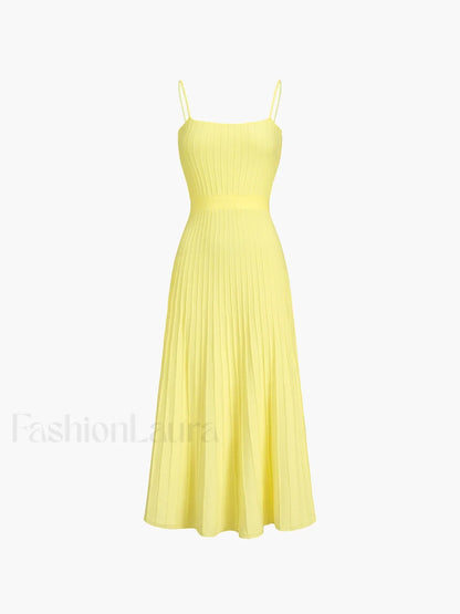 Rib Midi Sundress