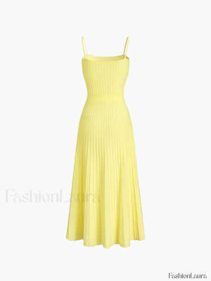 Rib Midi Sundress