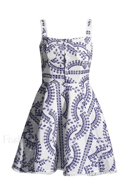 Ricka Elegant Short Dress