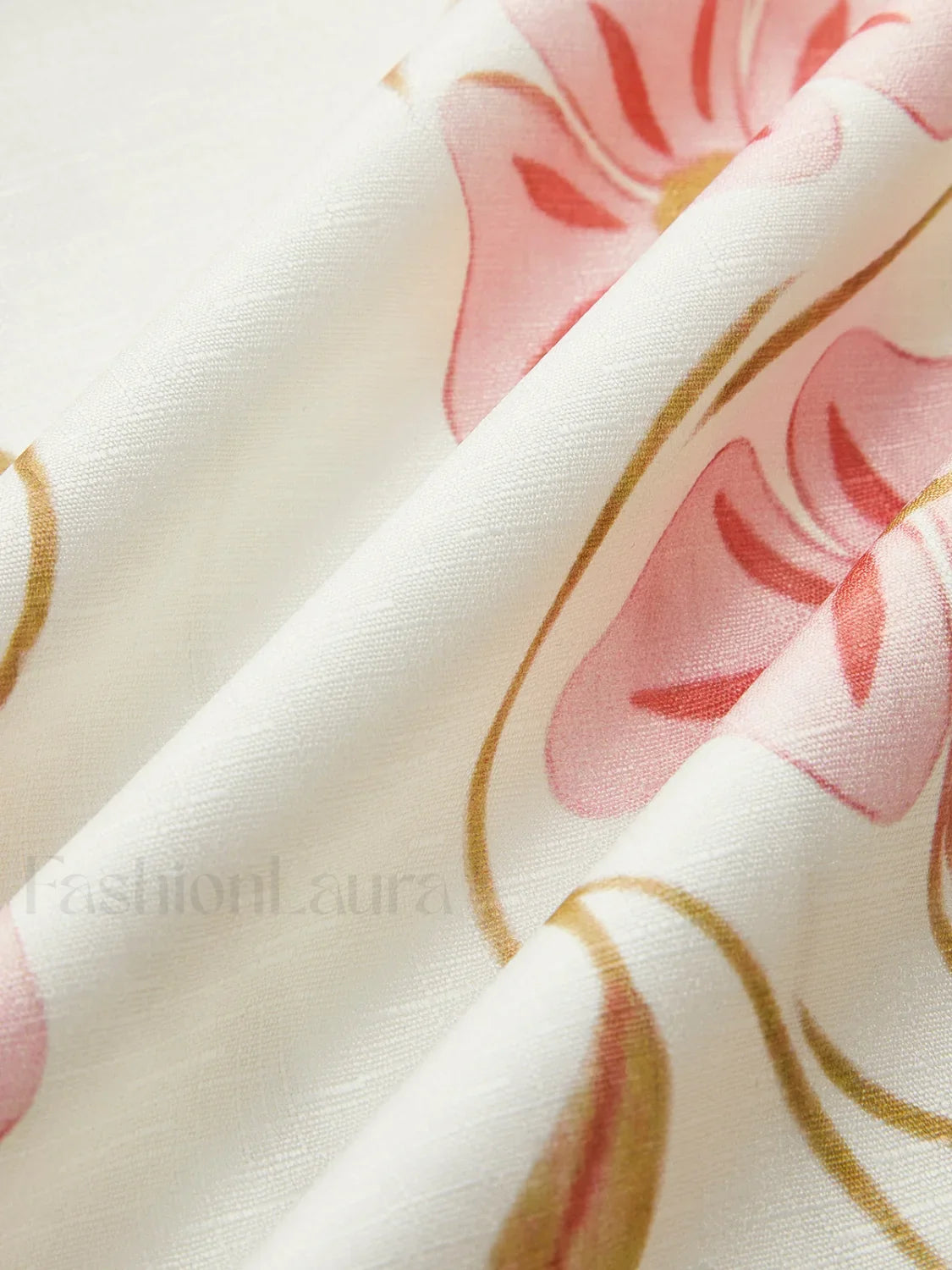 Romantic Print Sleeveless Mini Dress