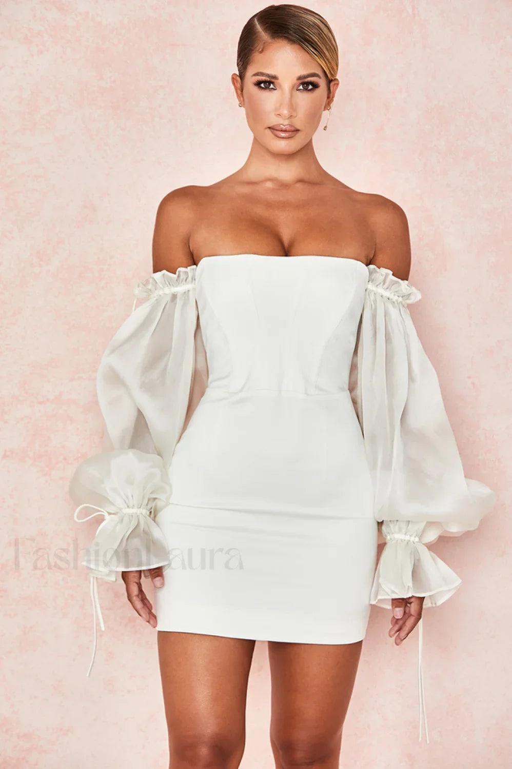 Satin Elegant Corset Dress