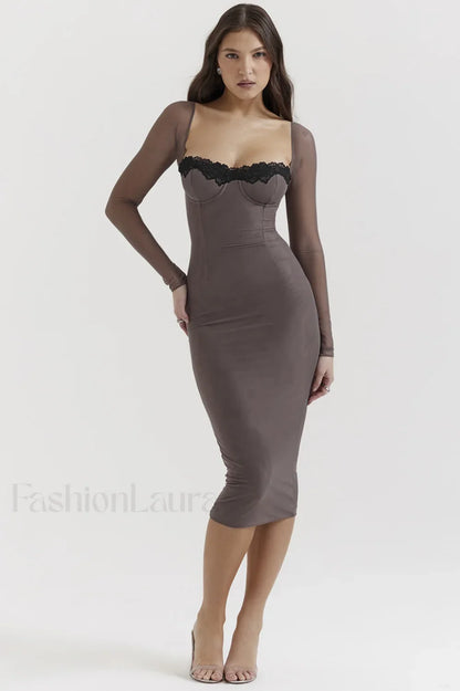Seraphina Elegant Belted Dress