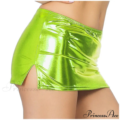 Wetlook Mini Club Party Skirt