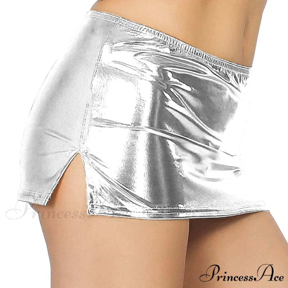 Wetlook Mini Club Party Skirt