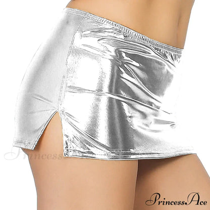 Wetlook Mini Club Party Skirt