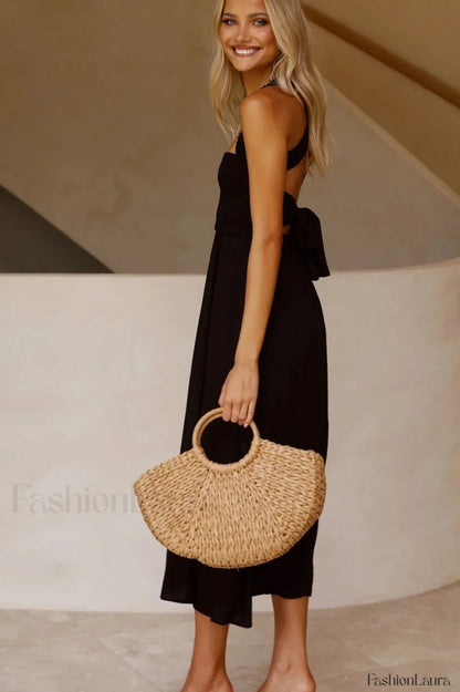 Silvia Backless Stylish Summer Dress