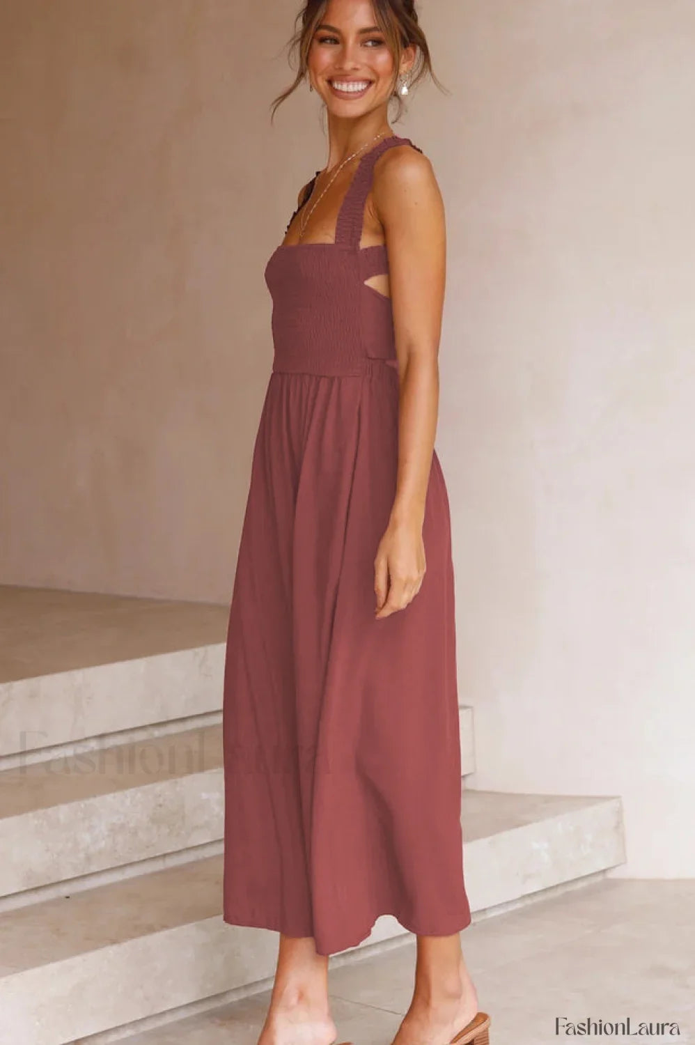 Silvia Backless Stylish Summer Dress
