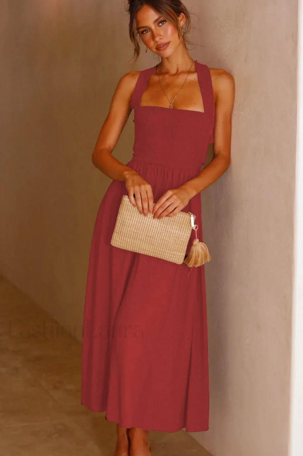 Silvia Backless Stylish Summer Dress
