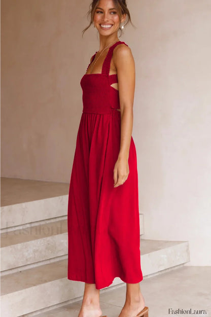 Silvia Backless Stylish Summer Dress