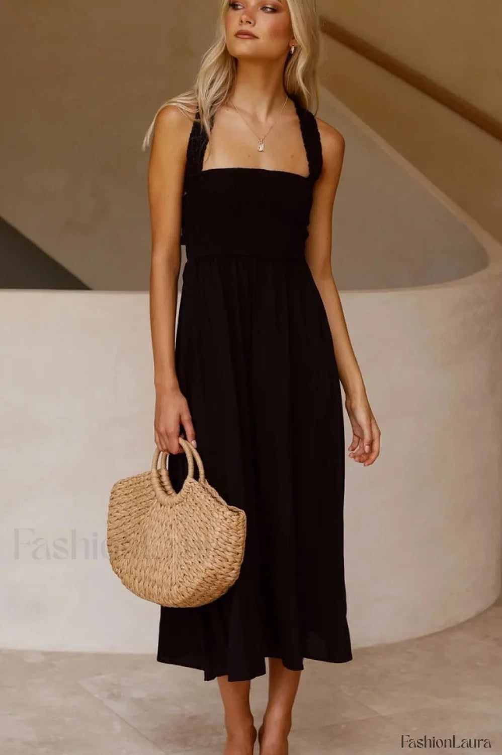 Silvia Backless Stylish Summer Dress
