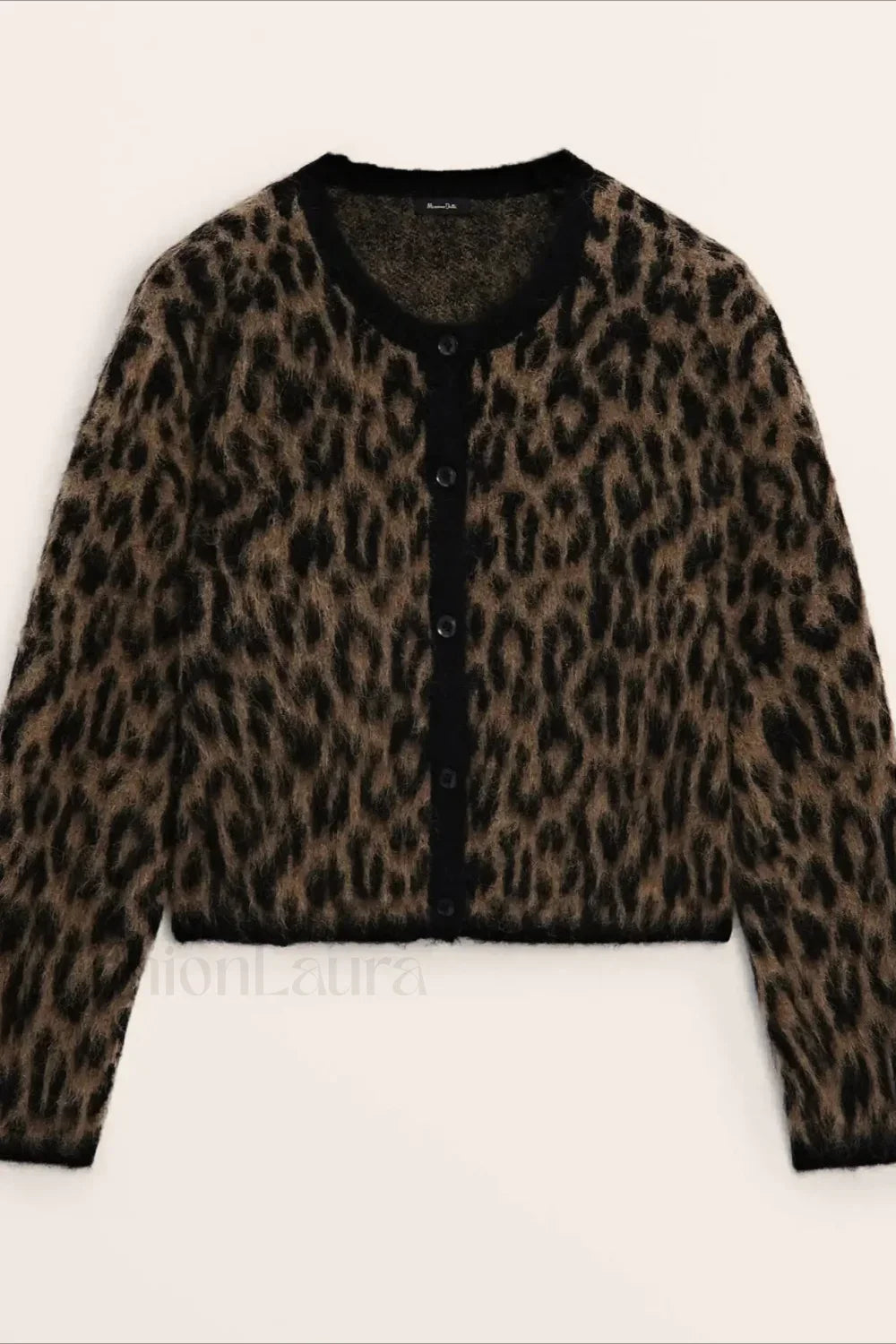 Soft Waxy Round Neck Cardigan