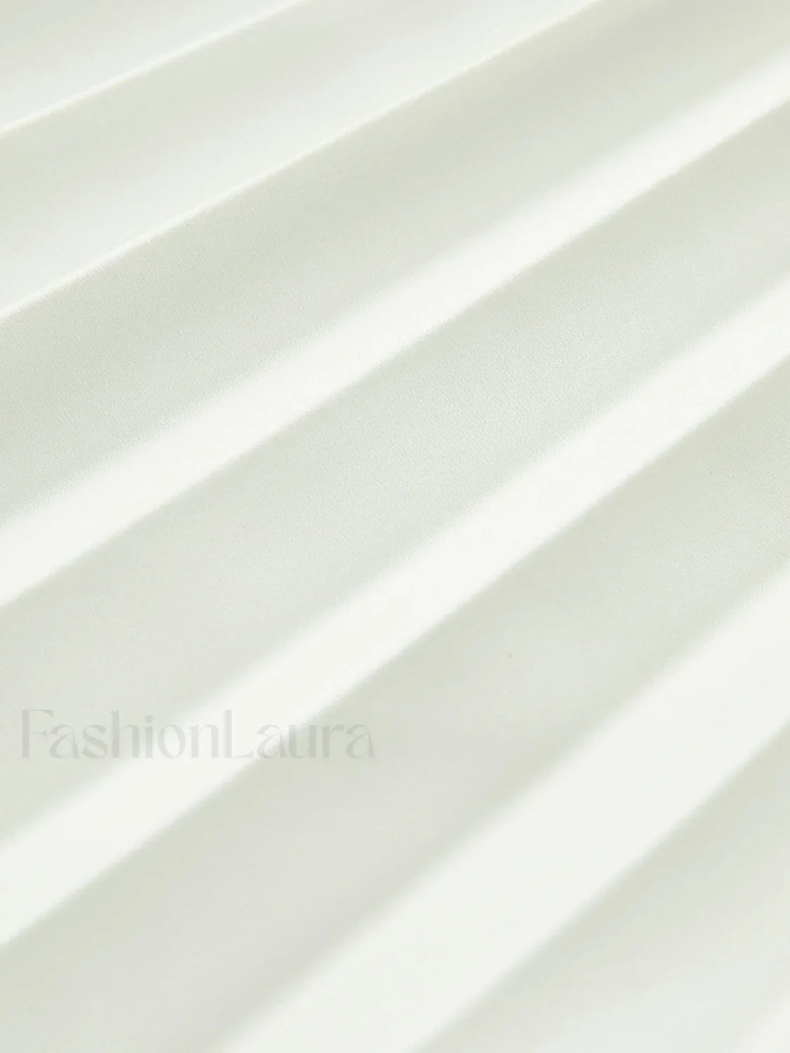 Solid Pleated Strapless Split Dress