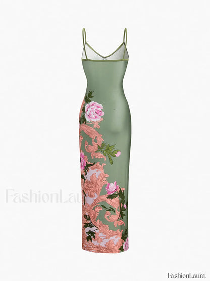 Summer Floral Long Dress