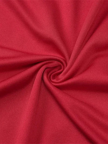 Long Sleeve Crew Neck Asymmetric Ruched Front Panel Drape Maxi Dress