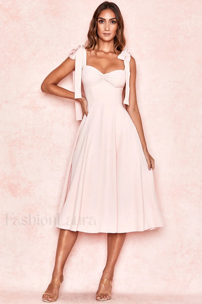 Tea Elegant Break Dress