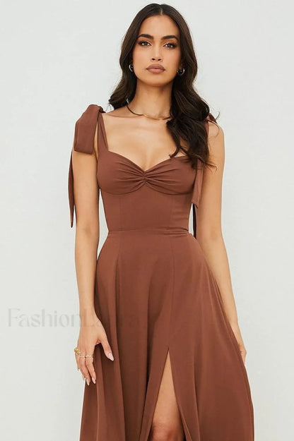 Tea Elegant Break Dress