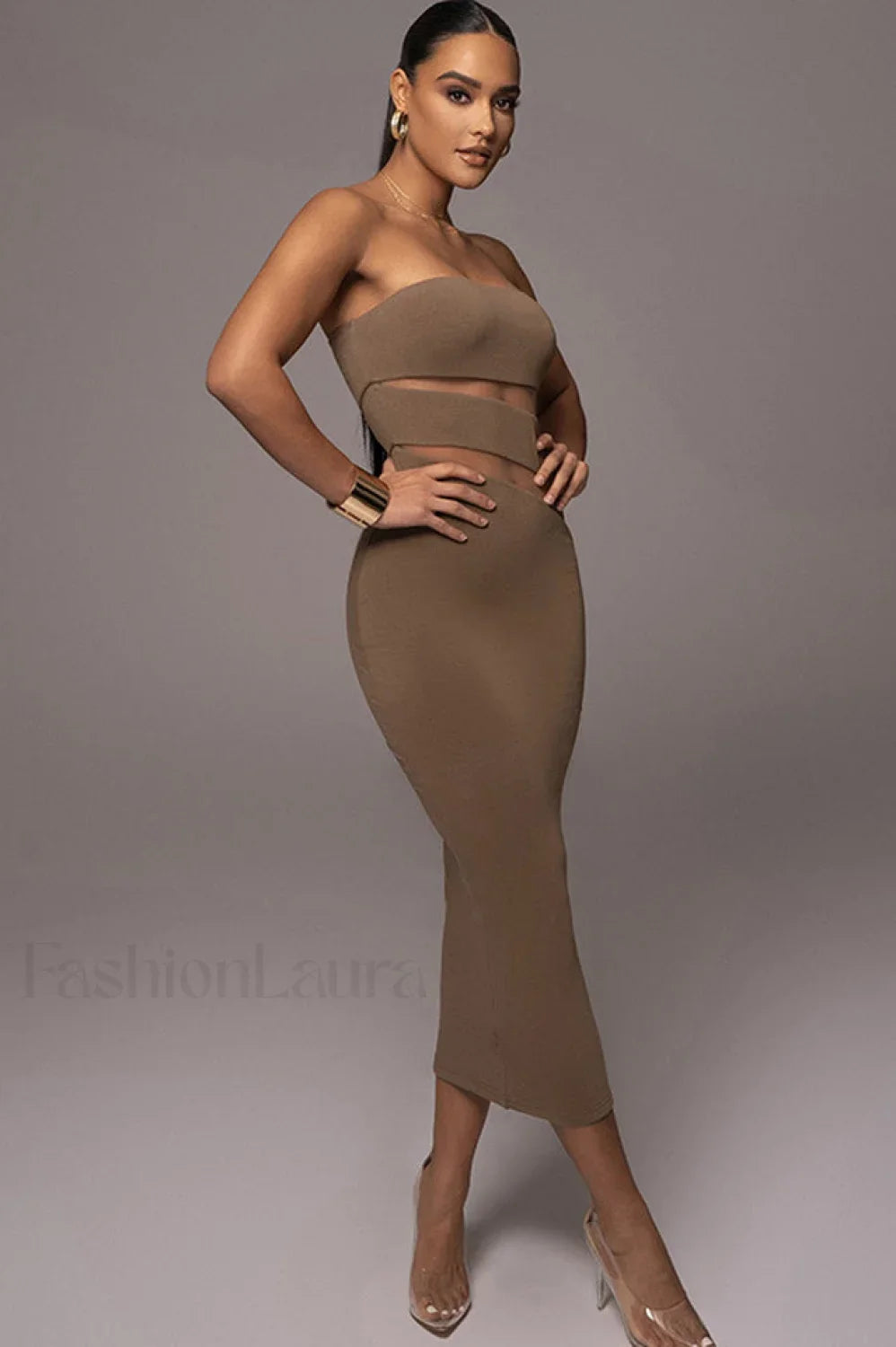 Unpredictable Elegant Midi Dress