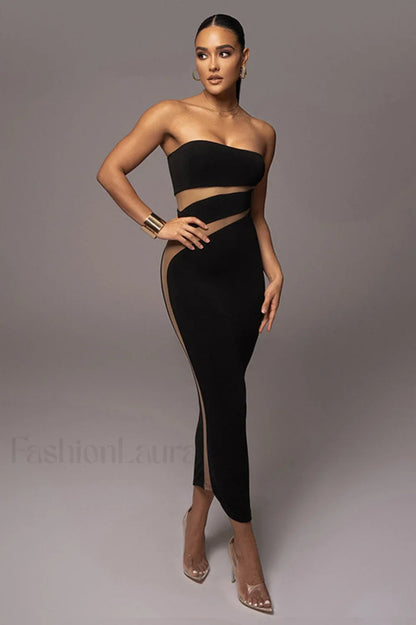 Unpredictable Elegant Midi Dress