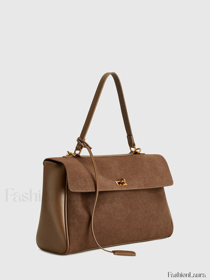 Utility Large Capacity Flap Shoulder Bag