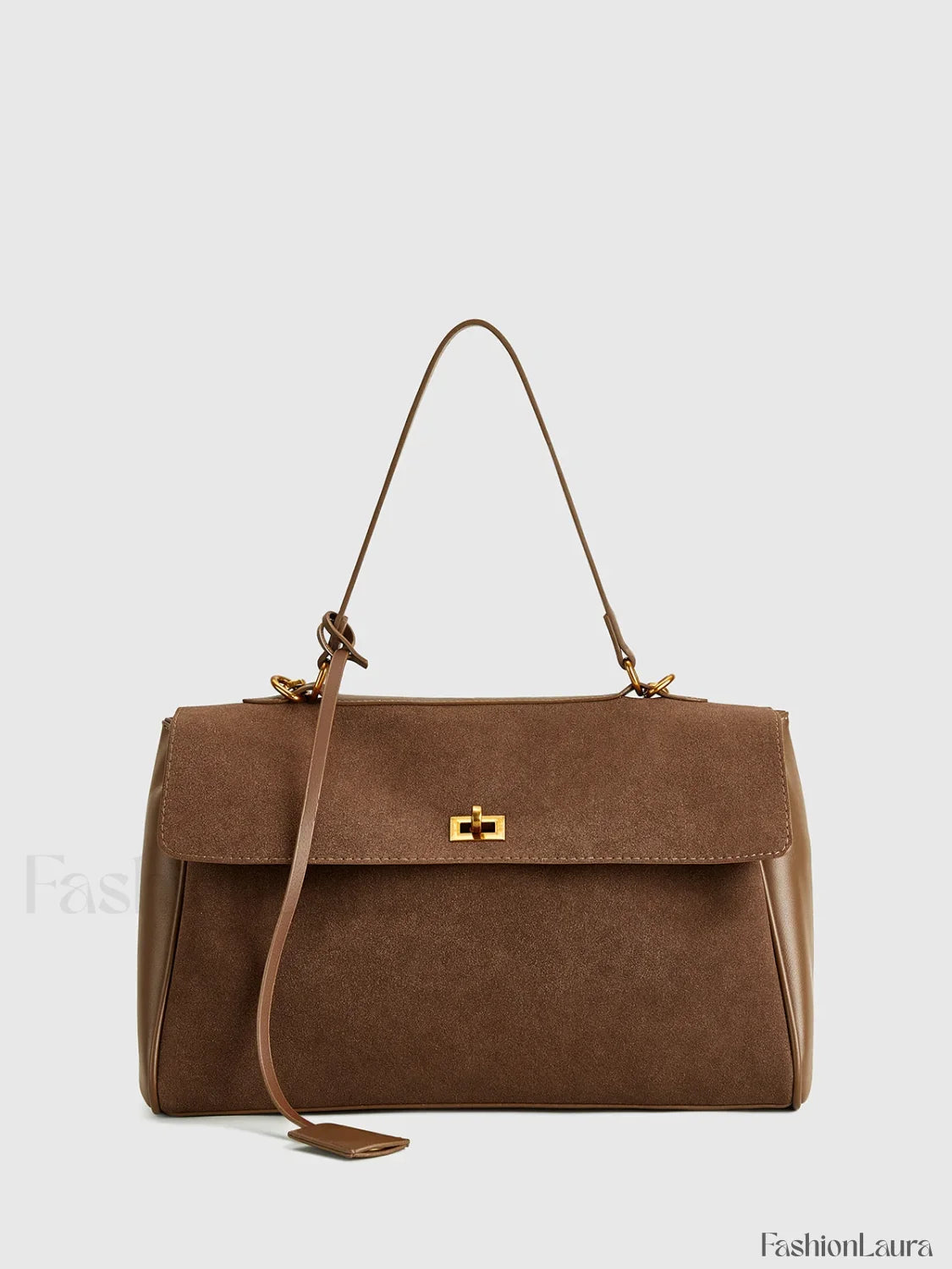 Utility Large Capacity Flap Shoulder Bag