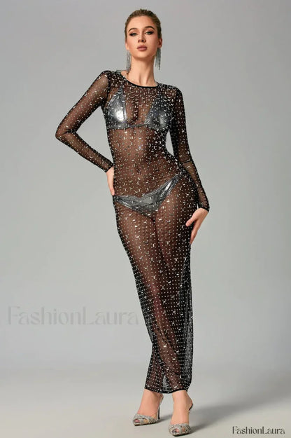 Vinci Elegant Maxi Dress